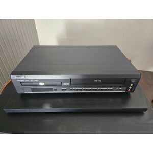 PHILIPS DVD740VR DVD VCR Combo Dolby Hi-Fi No Remote-Tested Working